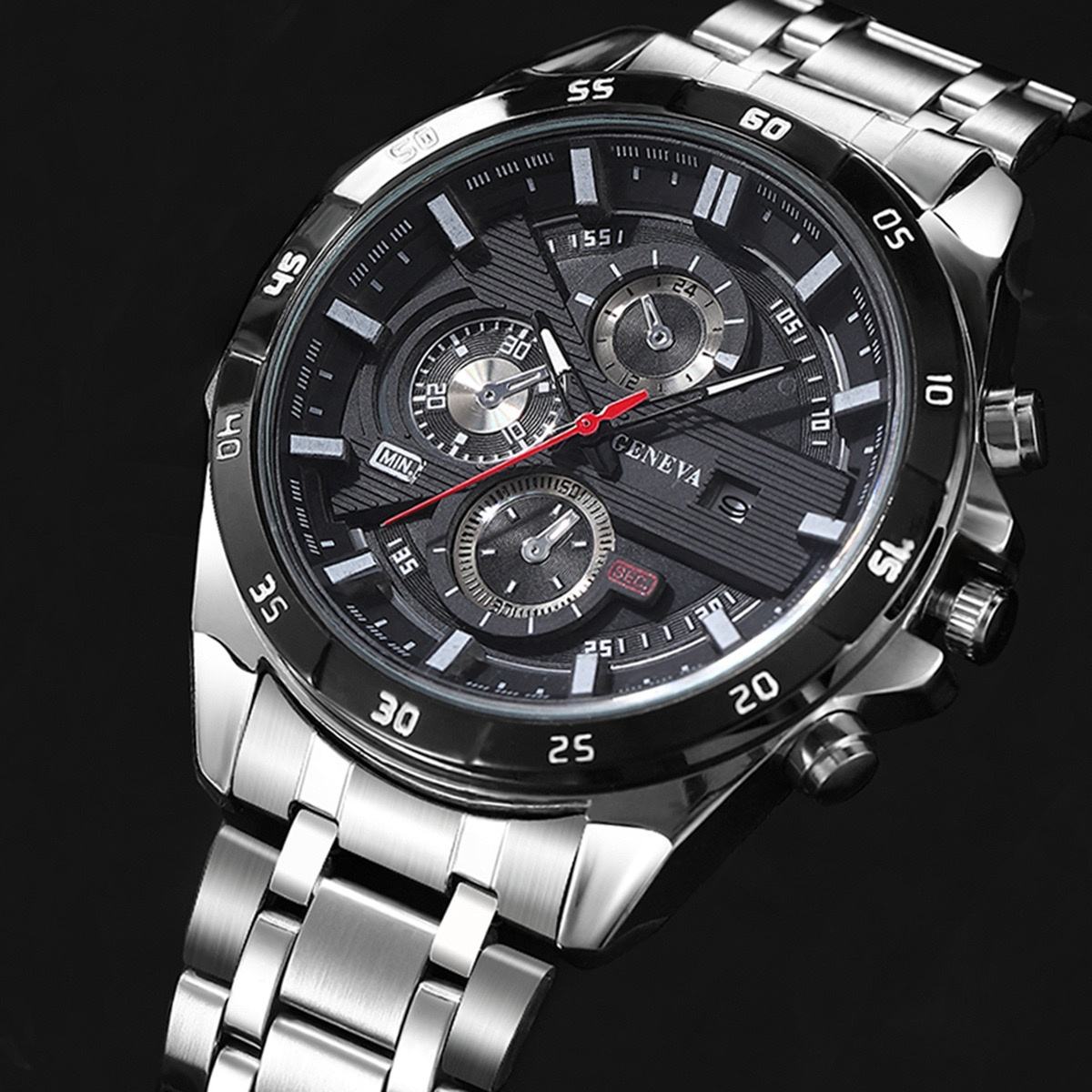 Luxury Stainless Steel Men's Quartz Watch