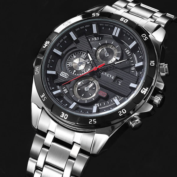Luxury Stainless Steel Men's Quartz Watch