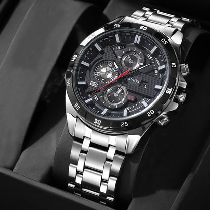 Luxury Stainless Steel Men's Quartz Watch